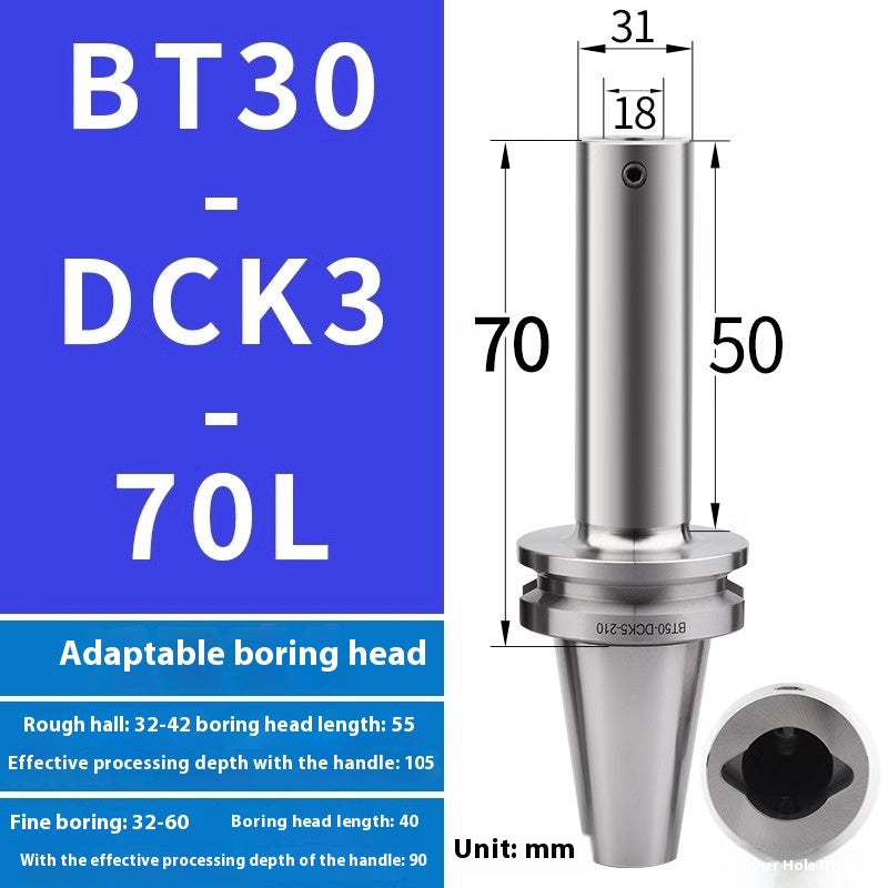 10050  BT40/BT50-DCK boring holder High Precision Vibration Resistant Boring Toolholder Shandong Denso Pricision Tools Co.,Ltd.